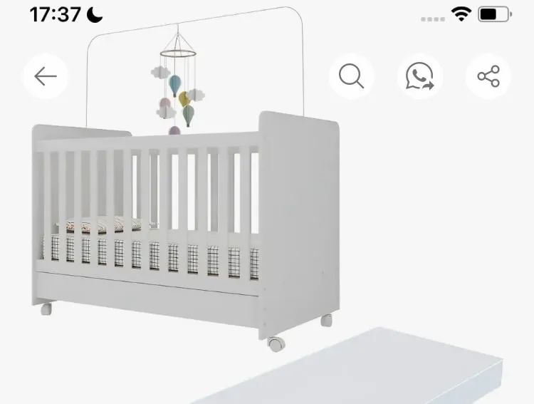 Berço de bebê ? pouco usado, em perfeito estado