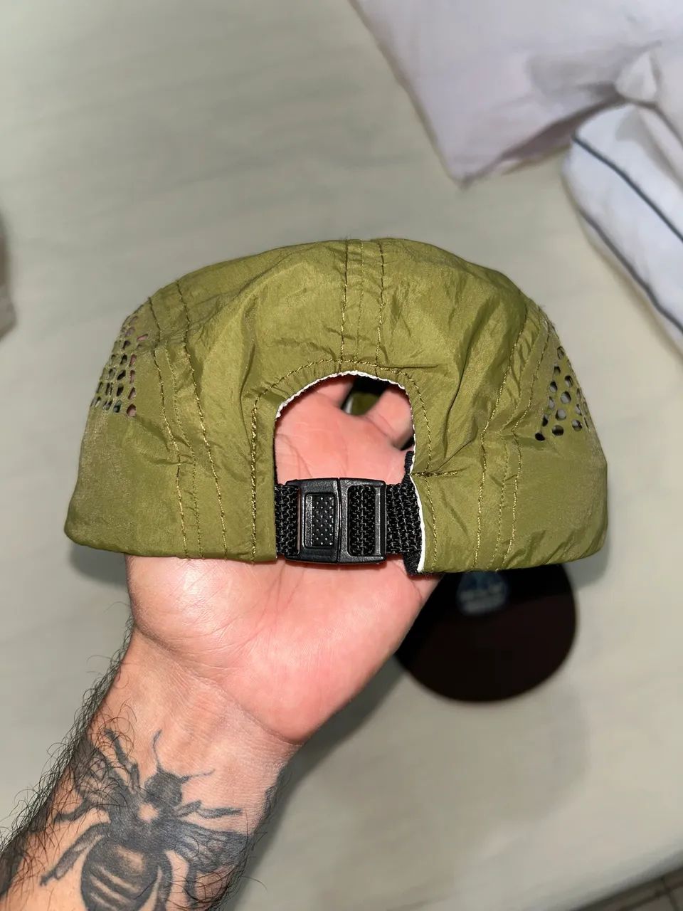 Boné Five Panel - raso, maleável e aba curtinha - STEPWAY  - Foto 3