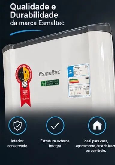 Geladeira Esmaltec Inverter - Foto 4