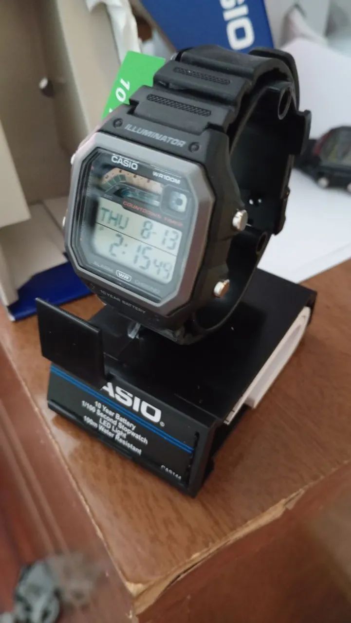 Relógio digital Casio ws 1600h novo