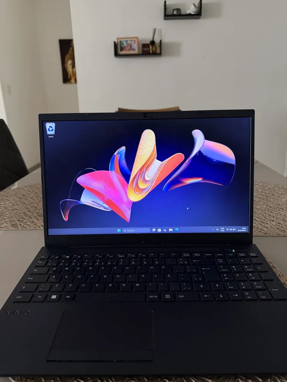Notebook VAIO Intel Core i5 11ª Geração, 8GB RAM, SSD 512GB, Iris Xe