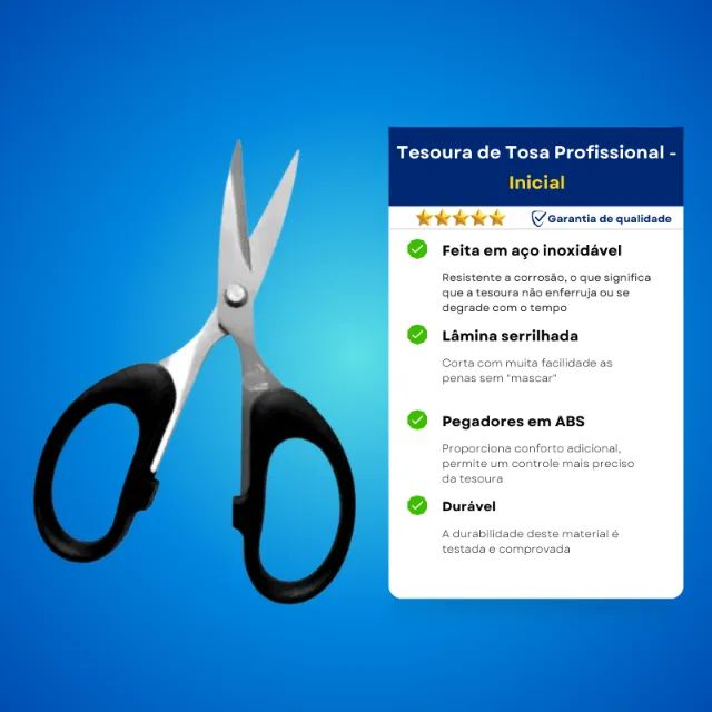 2 Tesouras De Tosa Para Galo - Profissional - Foto 2