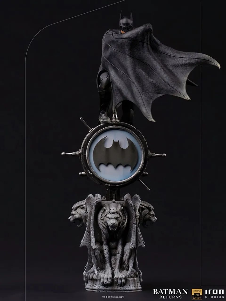 BATMAN DELUXE 1/10 - BATMAN RETURNS Iron Studios | Michael Keaton | Edição Limitada