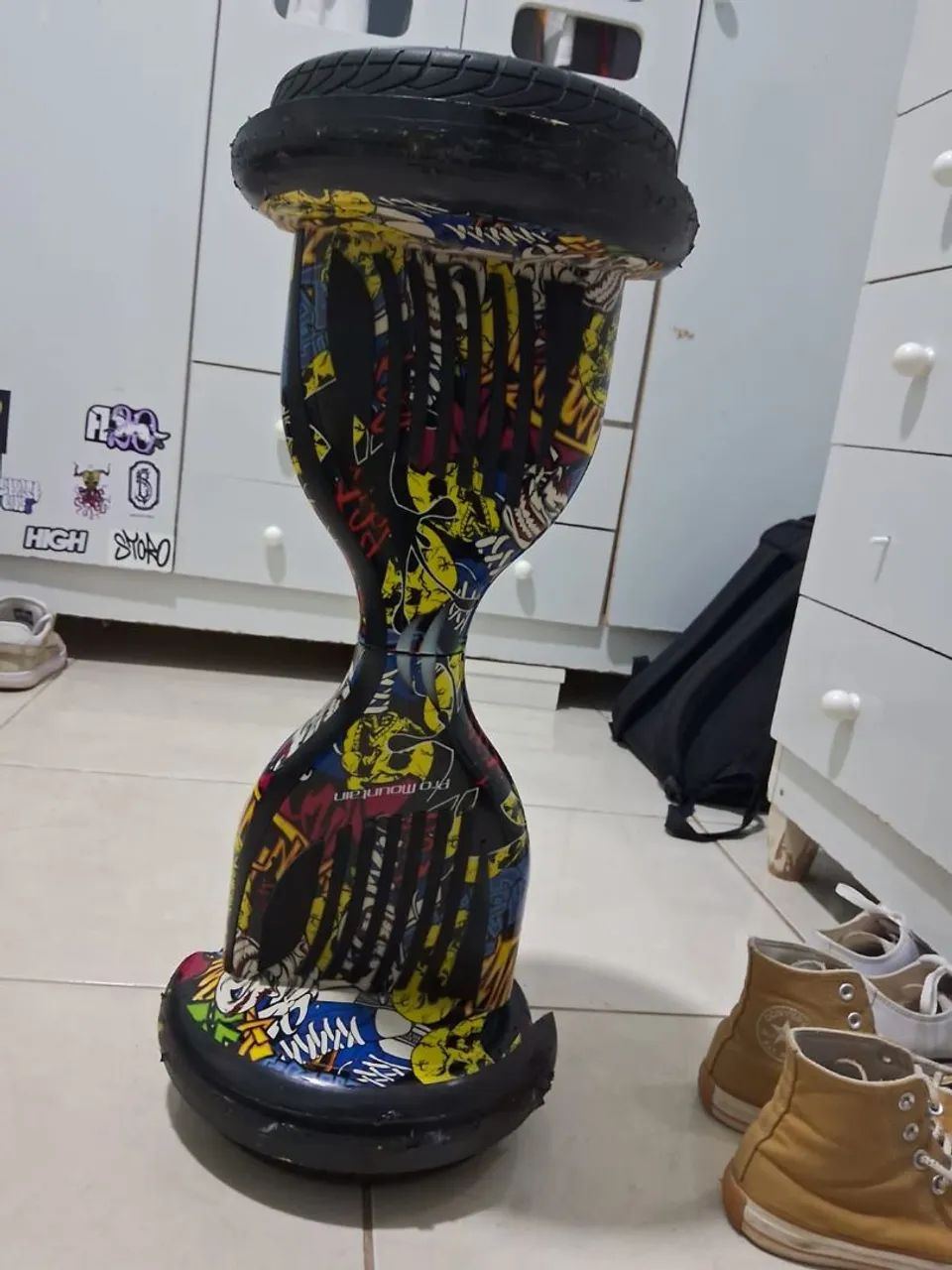 Hoverboard 10 polegadas - Usado - Foto 4