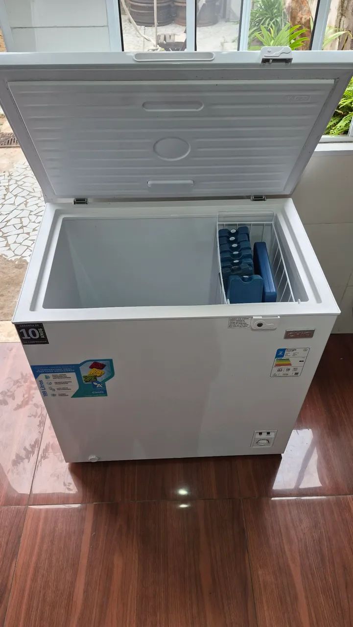 FREEZER HORIZONTAL CHIQ 1 PORTA 199L - Geladeiras e Freezers