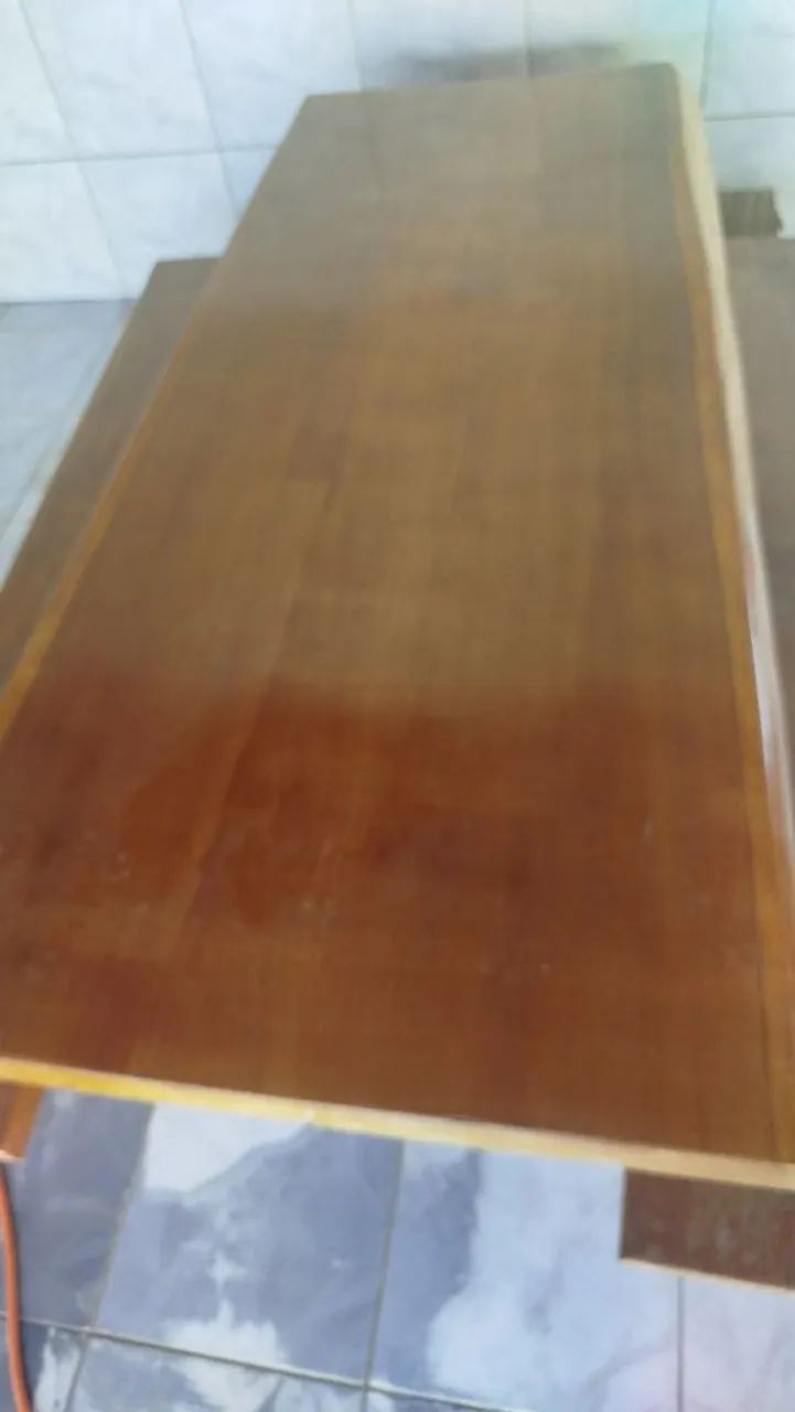 Mesa de madeira maciça  - Foto 2