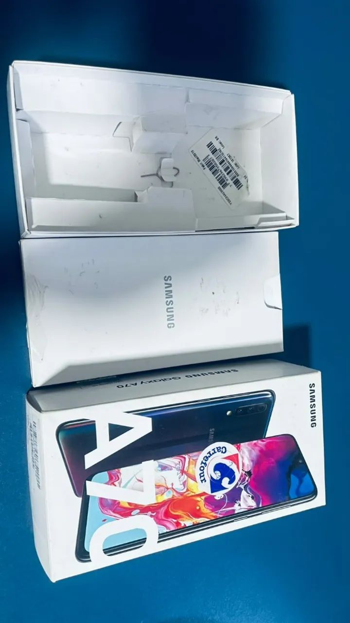 Vendo Celular Samsung A70 usado 128 GB - Foto 2