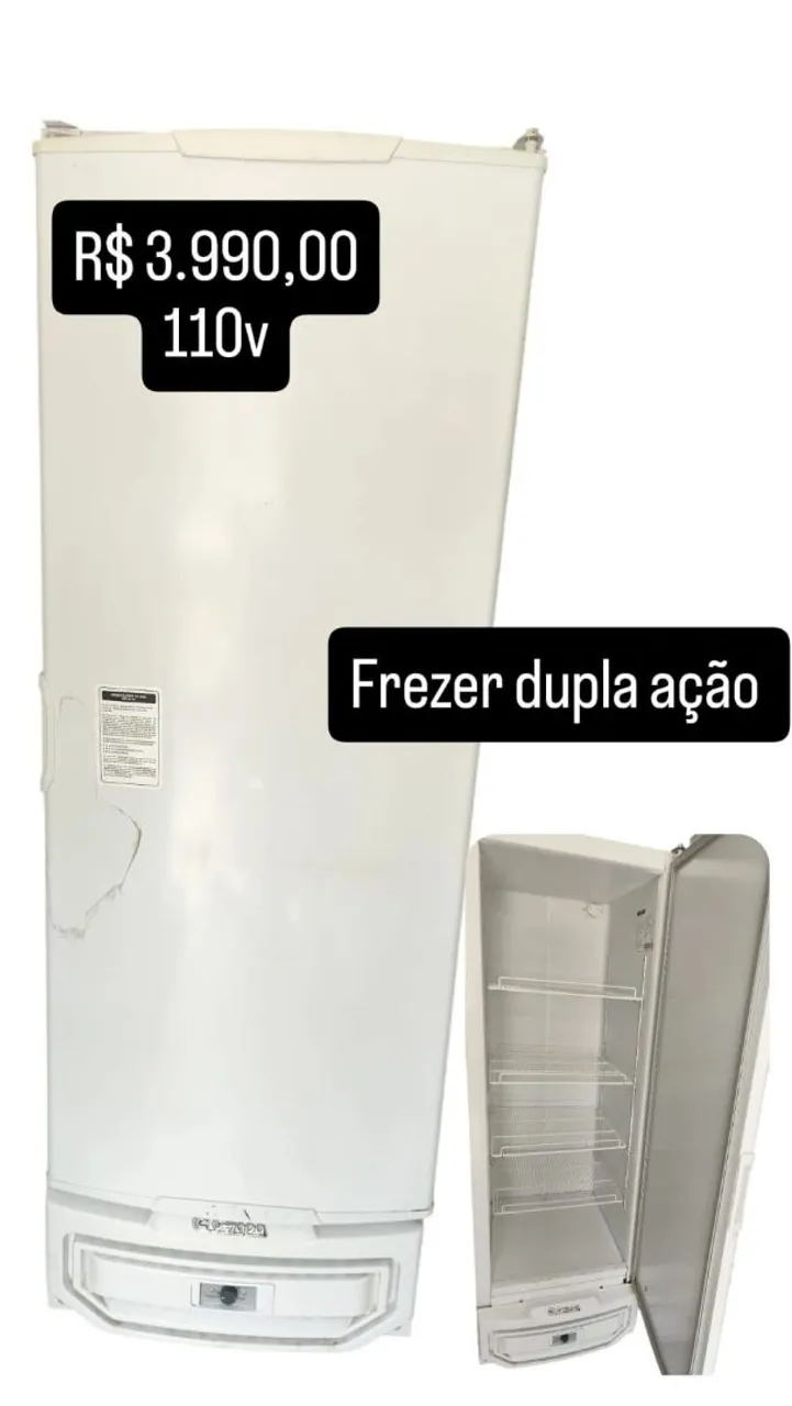 freezer dupla acao