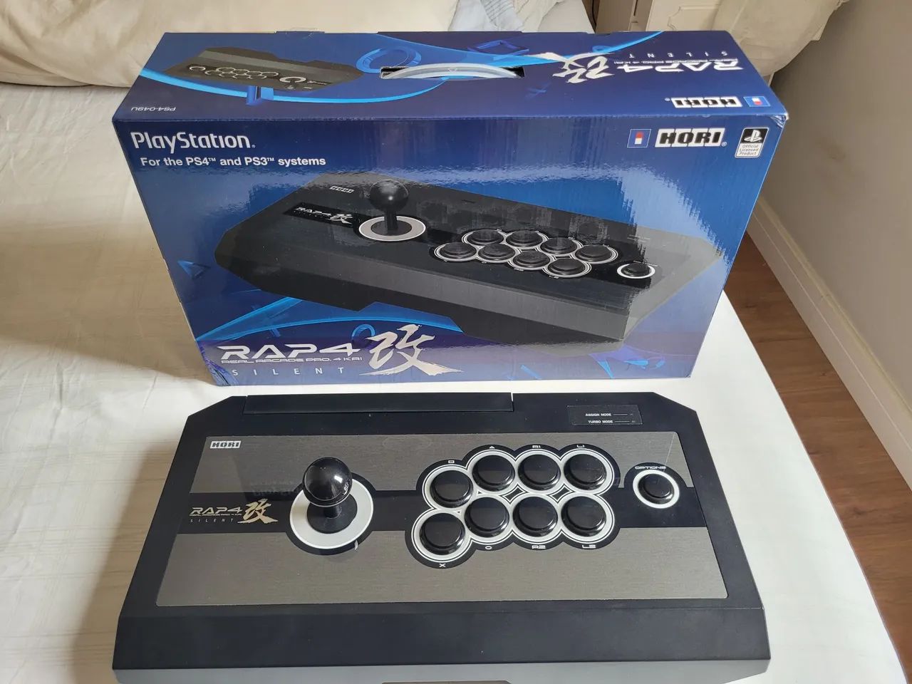 Controle Arcade Stick Hori RAP4 Kai Silent - Peças e Acessórios de