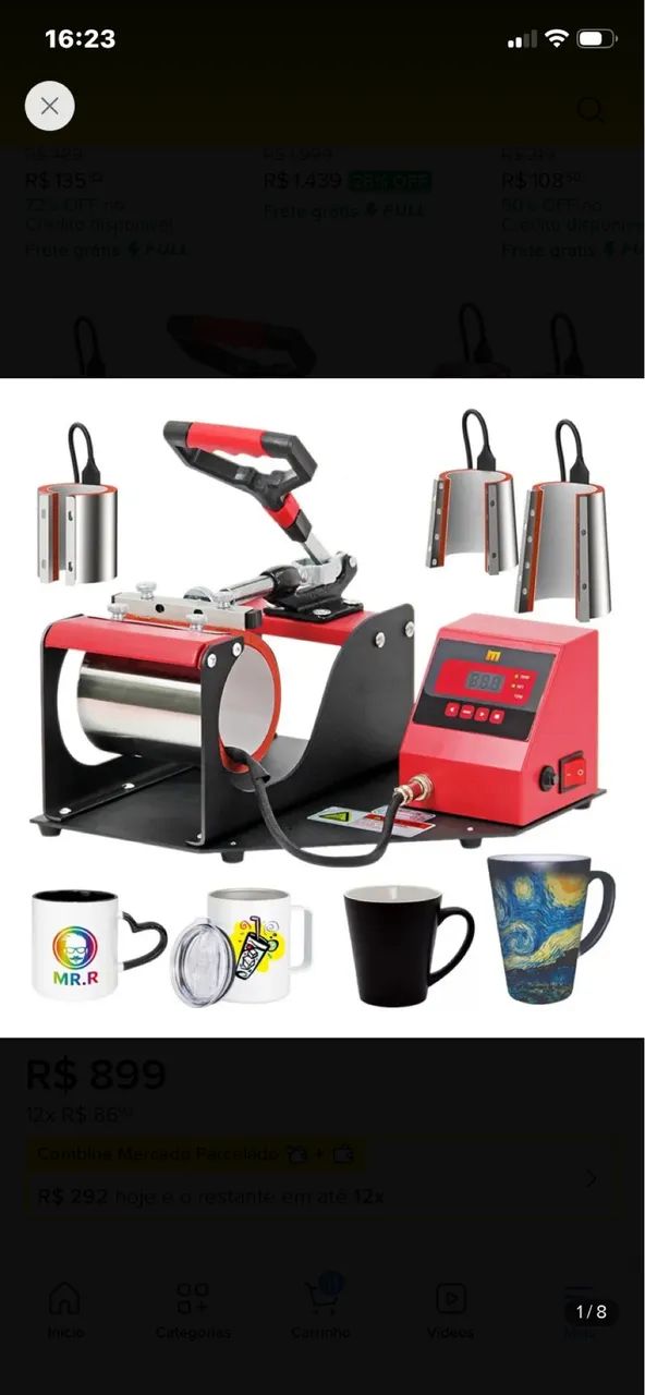 Equipamentos para Sublimação - Máquinas + Impressora Epson L3250+ - Foto 2