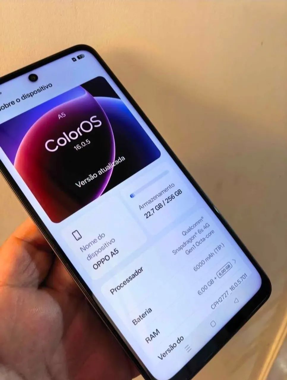 Celular OPPO A5 
