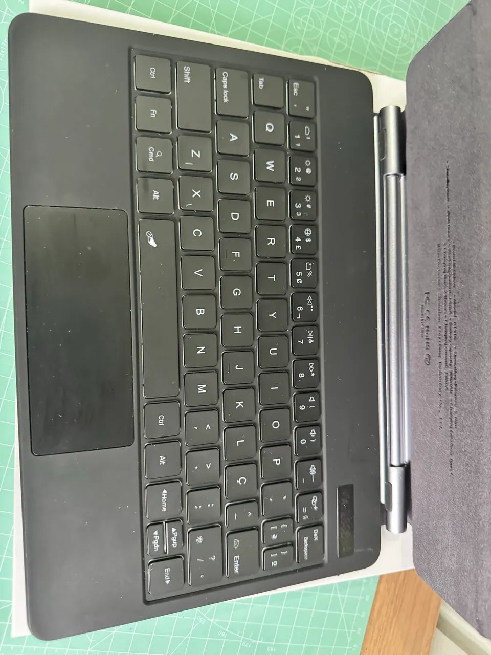 Teclado Magnético Bluetooth para Samsung Galaxy Tab S9 FE / S9 / S8 / S7 - Foto 4