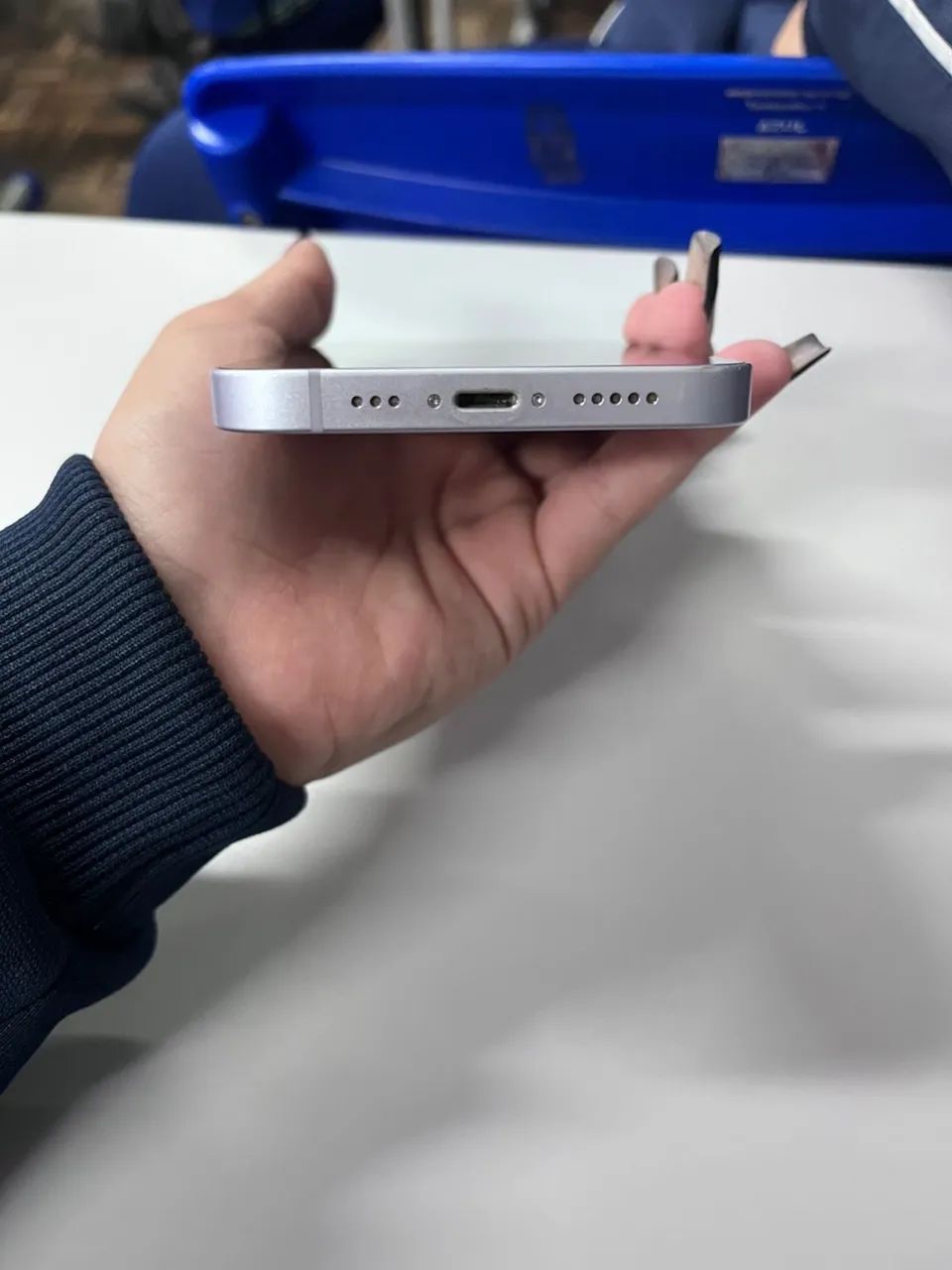 iPhone 14 128GB Lacrado cor Lilás  - Foto 2
