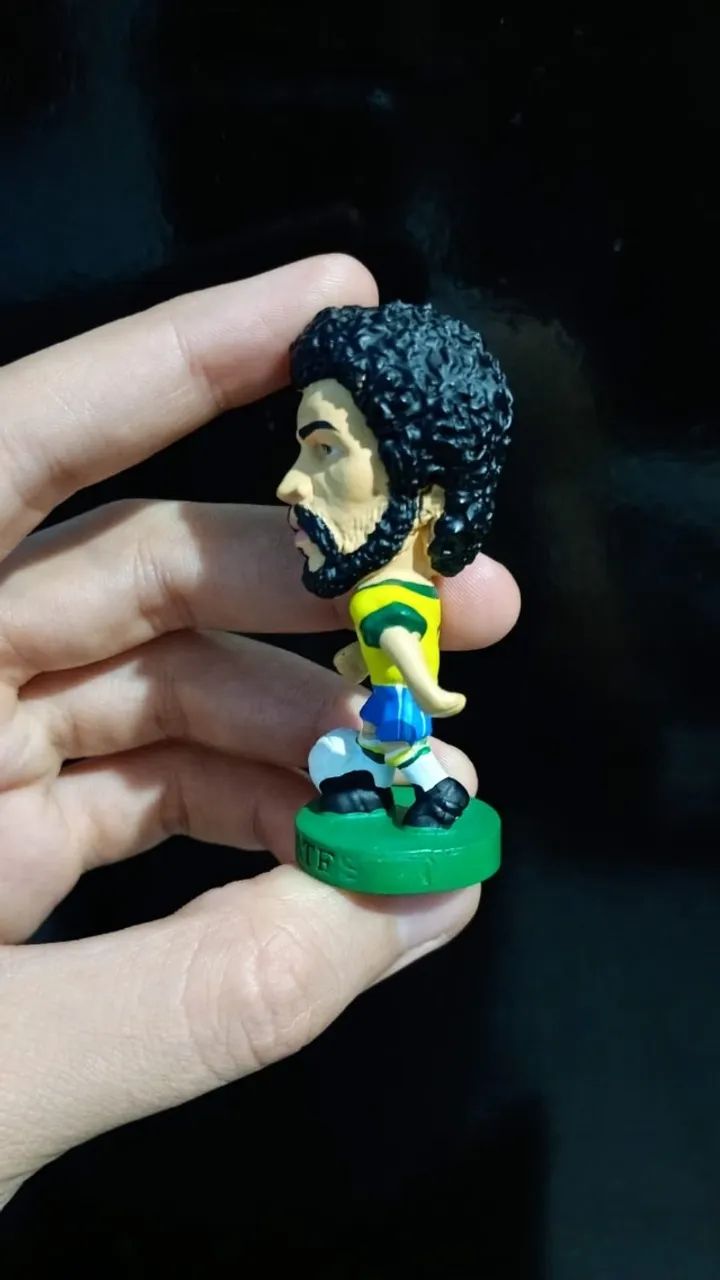 Mini craque Prostars, raro e importado, Dr. Sócrates, Brasil, Copa