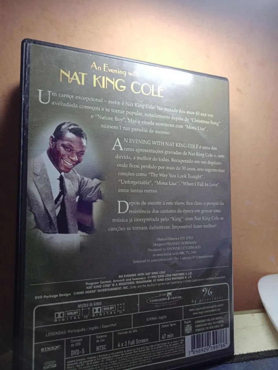 Dvd Nat King Cole An Evening with - CDs, DVDs etc - Cidade 2000