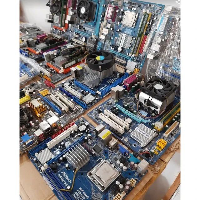 placa mae socket 775 2 gb - Foto 2