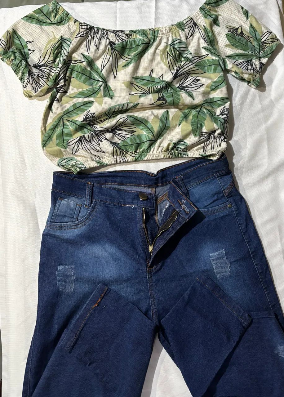 Conjunto Calça e Blusa 