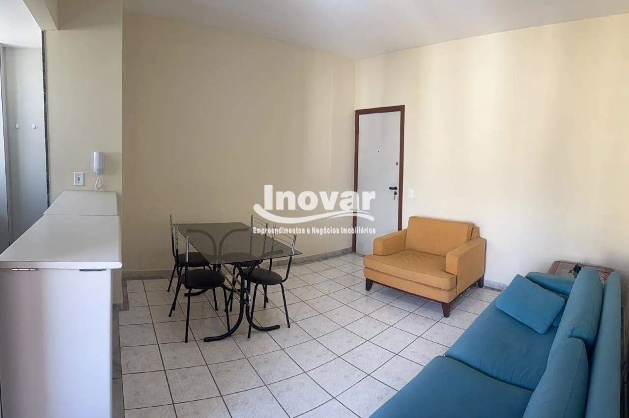 Apartamento mobiliado de 1 quarto com varanda e lazer completo  São Pedro - Foto 3