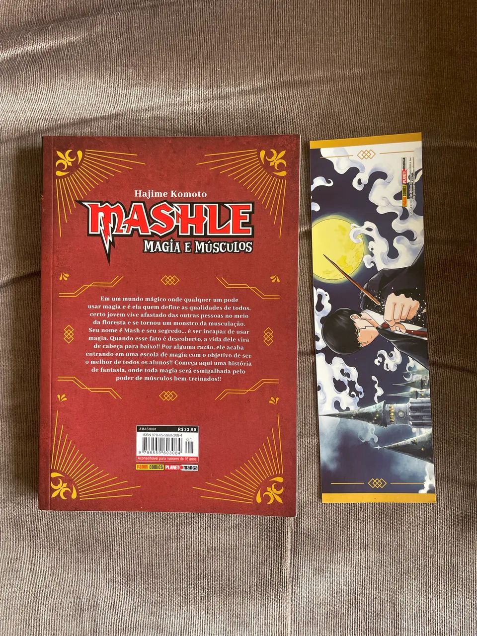 Mangá Mashle - Volume 1  - Foto 2