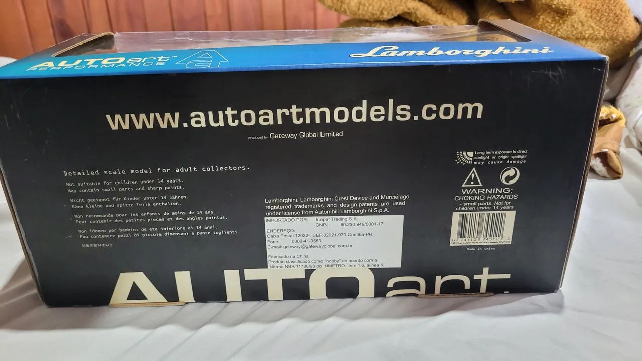 Miniatura AutoArt 1:18 Lambhorghini Murciélago  - Foto 5