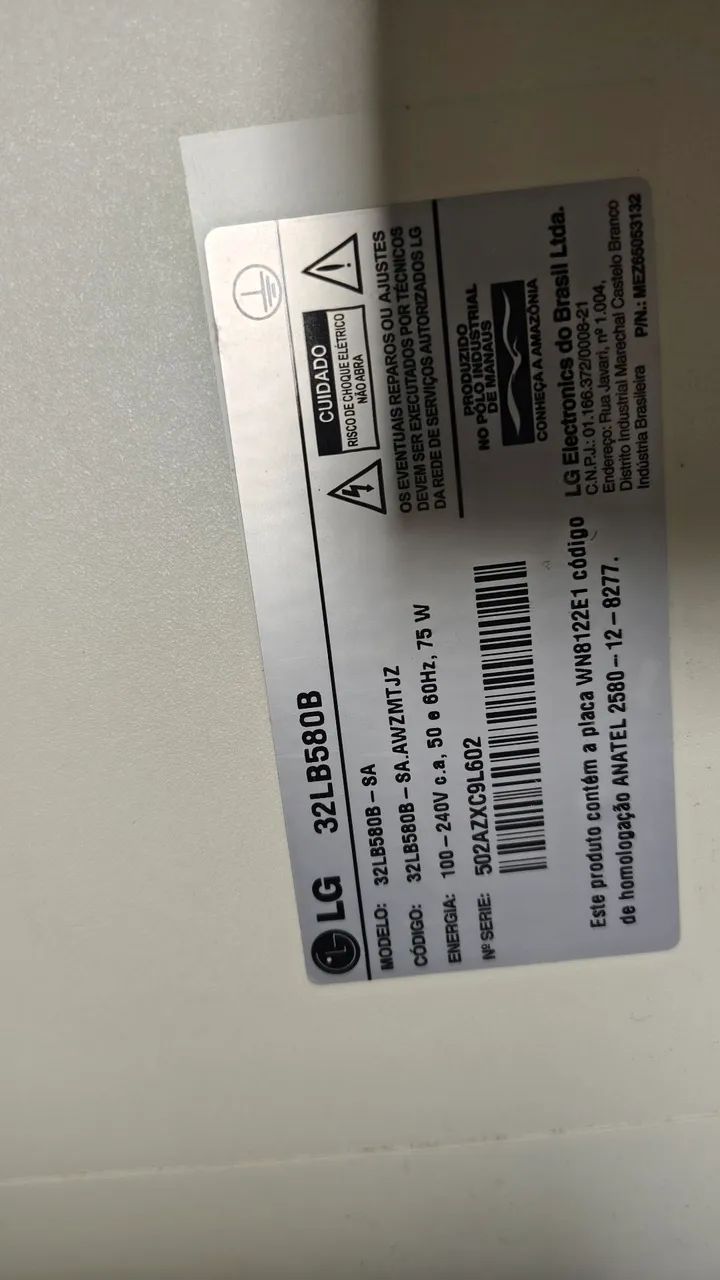3 Smart tv (tela quebrada) - Foto 3