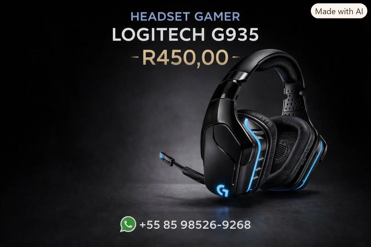 Headset Gamer Logitech G935