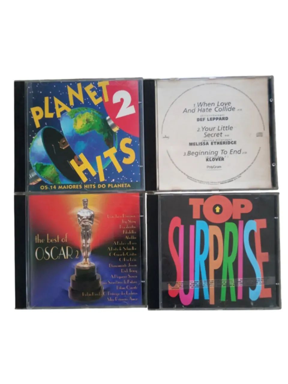 Lote com vários cds Beatles, Rolling Stones, Legião, Killer Cuts