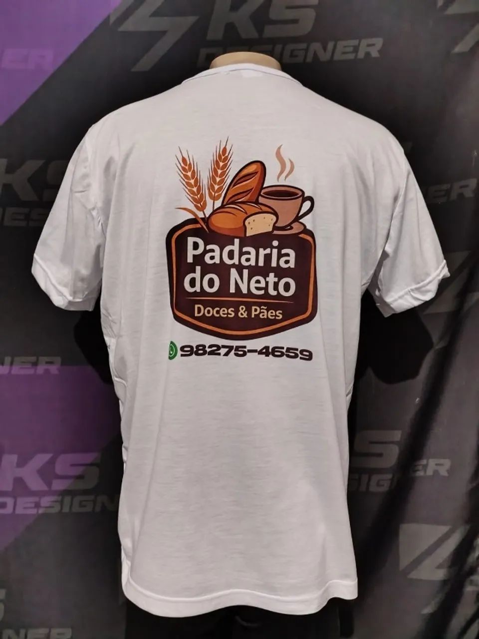 Camisa Branca Personalizada  - Foto 5