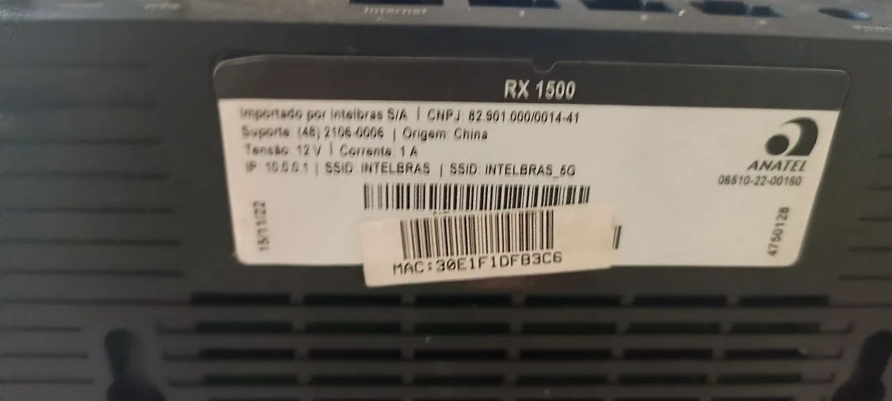 Roteador Intelbras  AX 1500 WiFi dual band - Foto 3