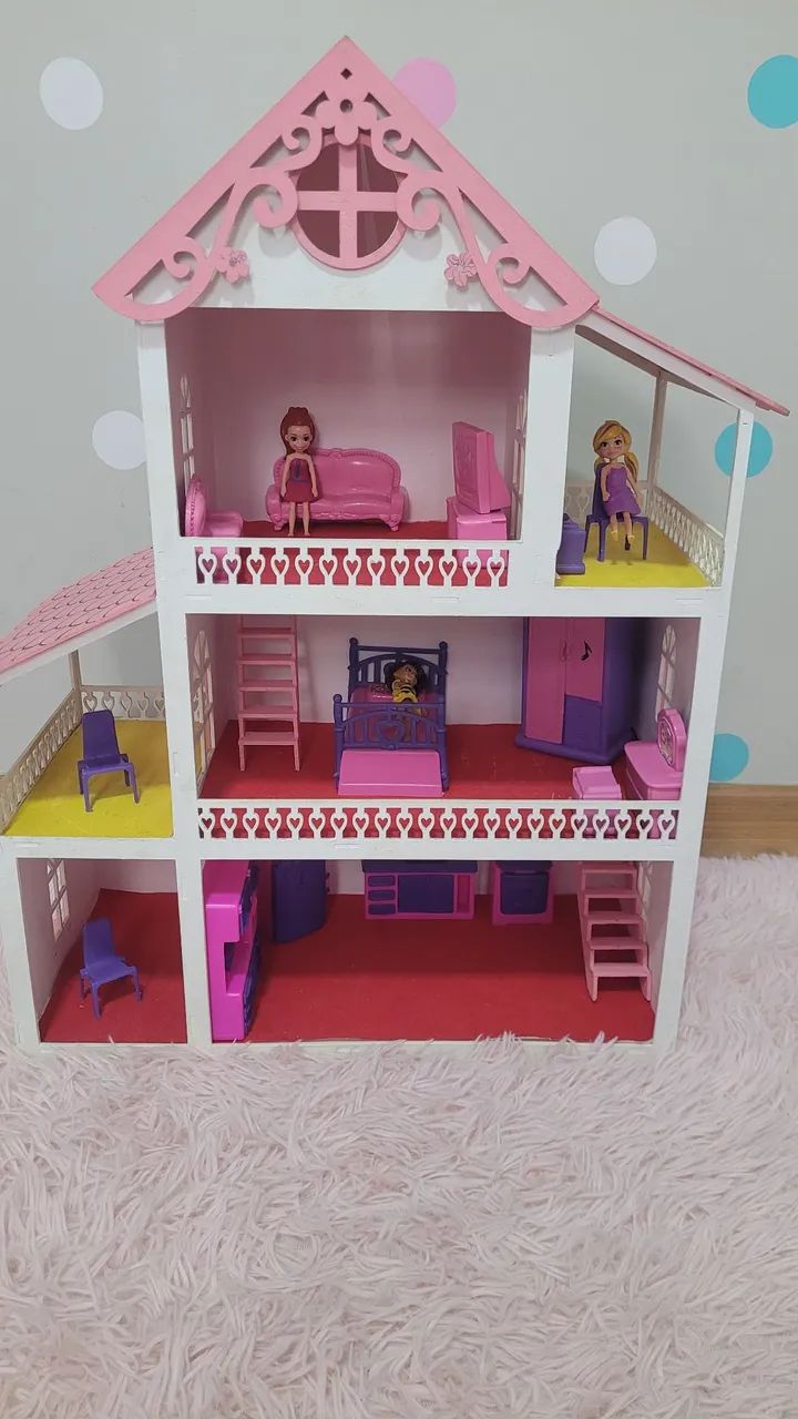 LINDA CASA DE BONECA  POLLY - Foto 2