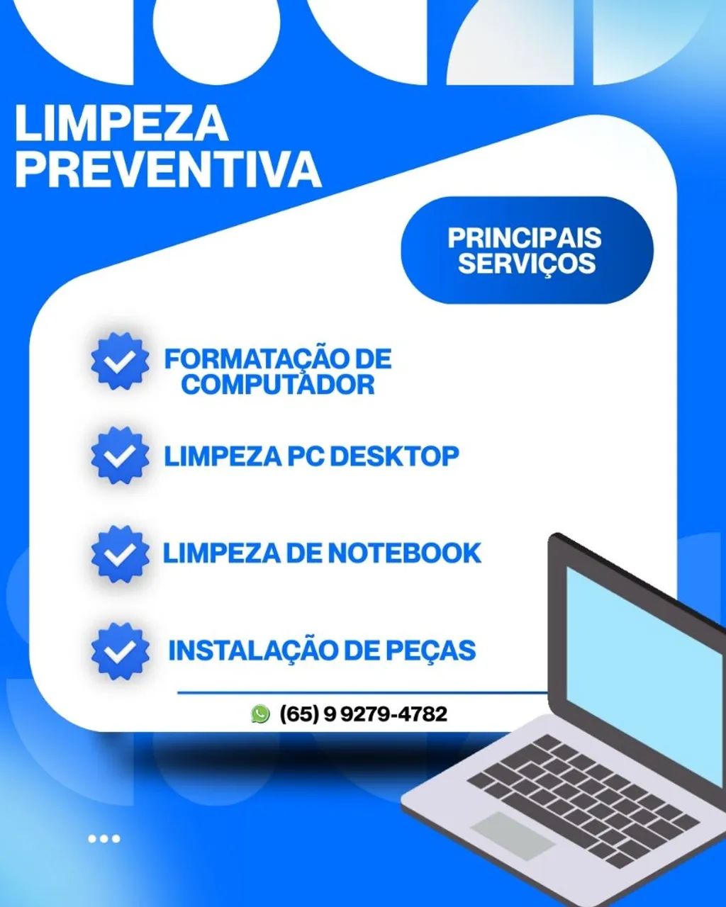 Limpeza e formatação de computador