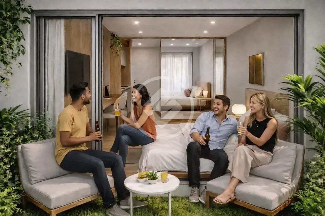 Studio Garden no Condomínio Yuna, a Poucos Passos da Praia do Novo Campeche - Foto 4