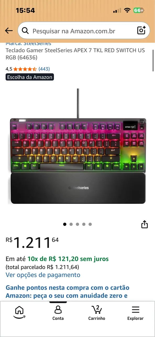 TECLADO STEELSERIES 