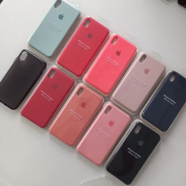 Capinha iPhone XS MAX Diversas Cores e Transparente Silicone Premium | NOVA - Foto 3