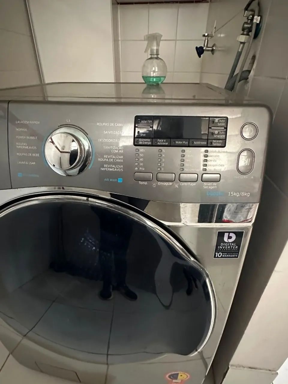 Lava e Seca 15kg Samsung Eco Bubble - Foto 3