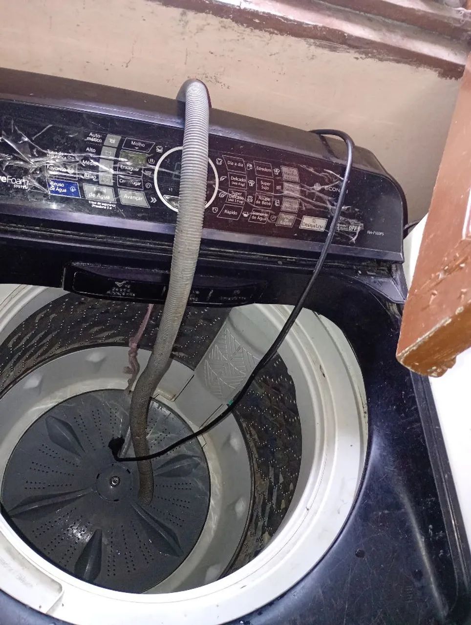 Maquina Panasonic com defeito 