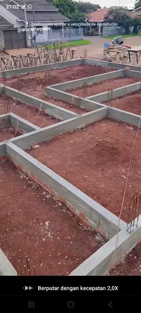Construção do baldrame ao acabamento 