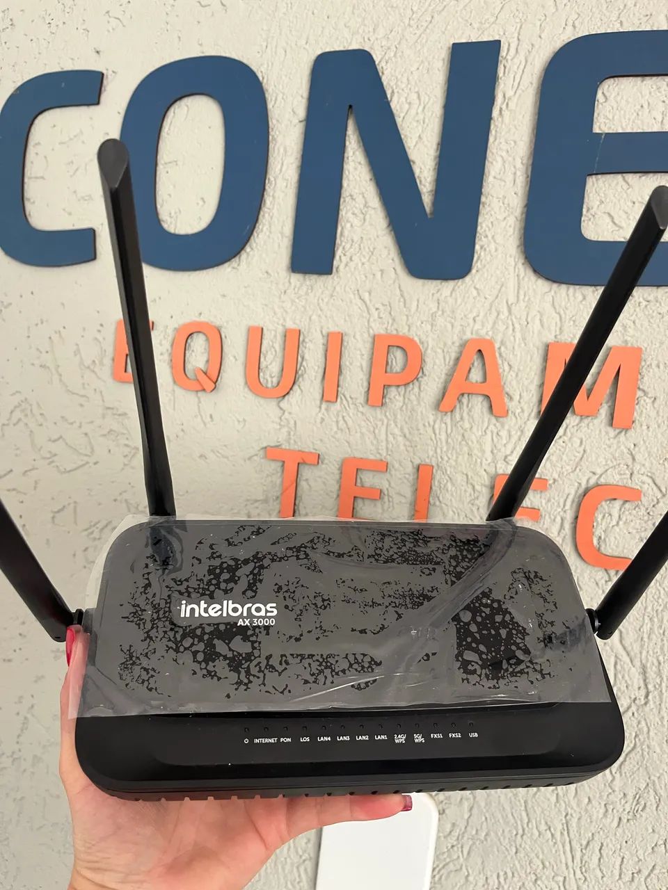 Kt 1 Ont Intelbras Ax3000 com fonte