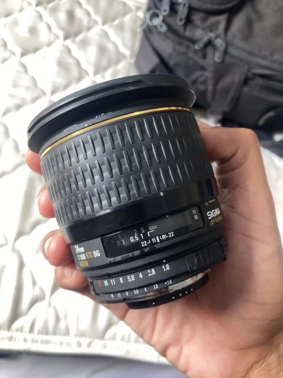 Lente 24mm f1.8 Sigma Nikon MACRO - Câmeras e Filmadoras - Sé, São