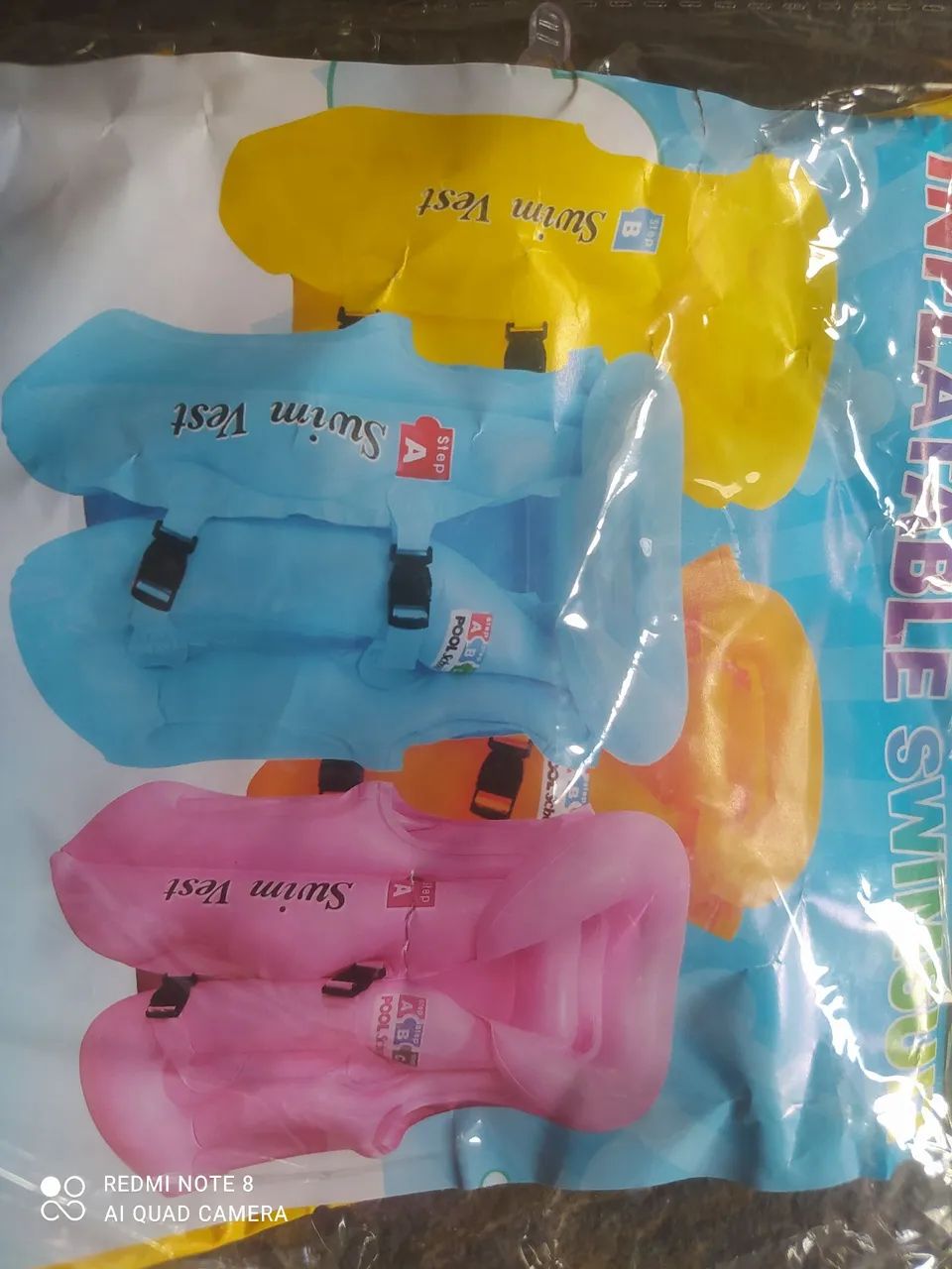 Colete inflável bola infantil salva vidas praia piscina  - Foto 3