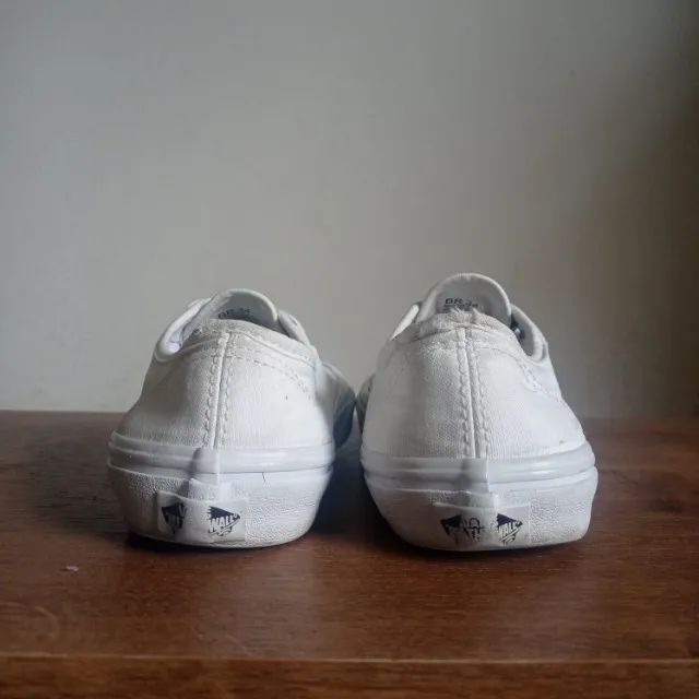 Tênis feminino 34 vans authentic true branco - Foto 4