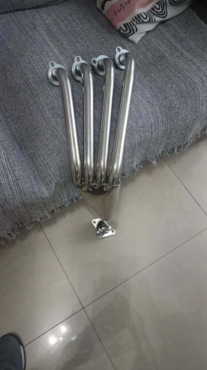 Venda escapamento com ponteira da hornet.