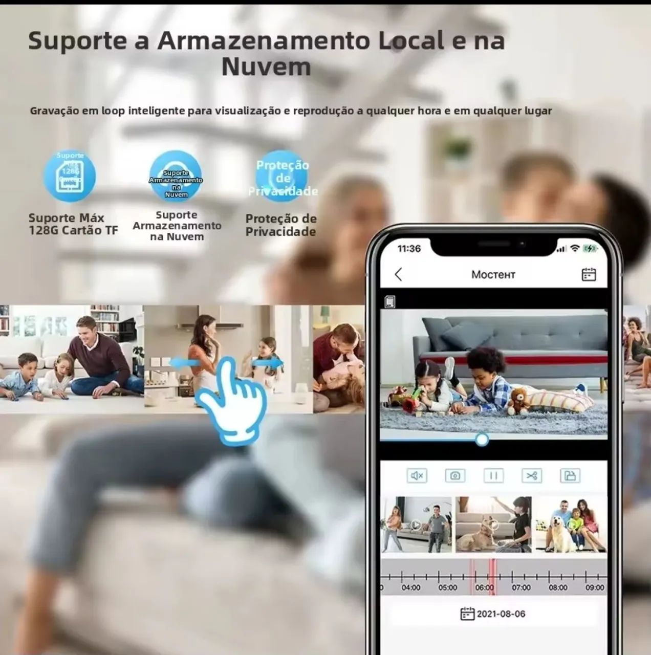 Câmera lâmpada  wi-fi  - Foto 2