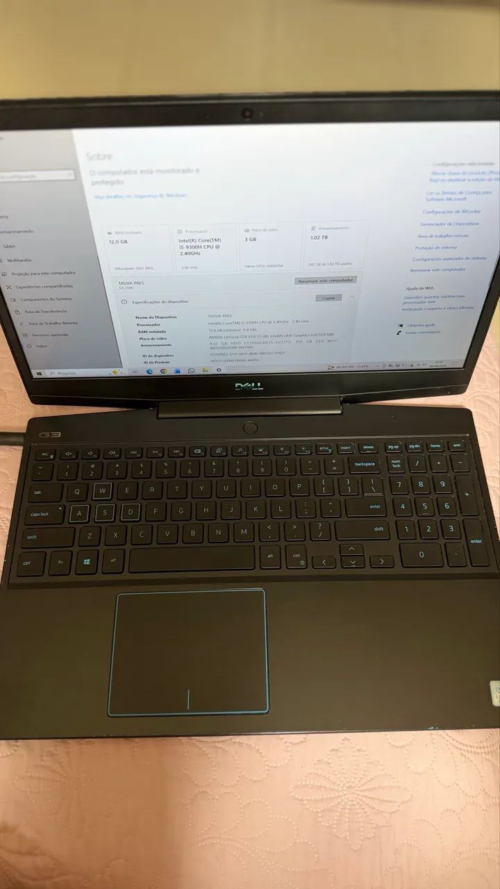 Notebook gamer Dell G3 - Foto 5