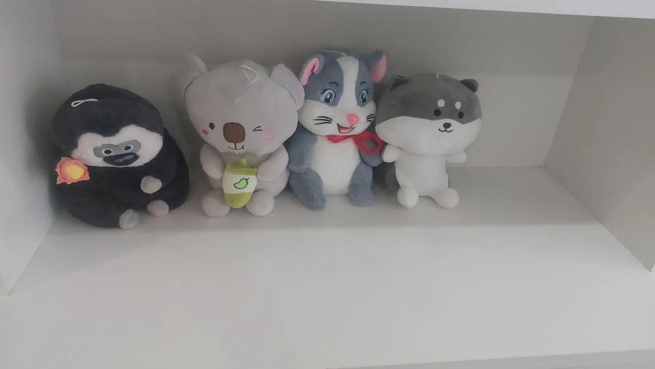 Vendo ursos novos 30cm