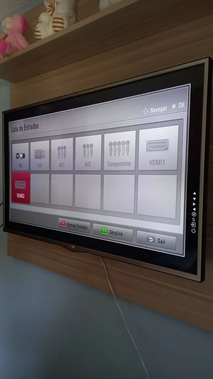 TV LG 42" Full HD - Muito Conservada - Foto 4