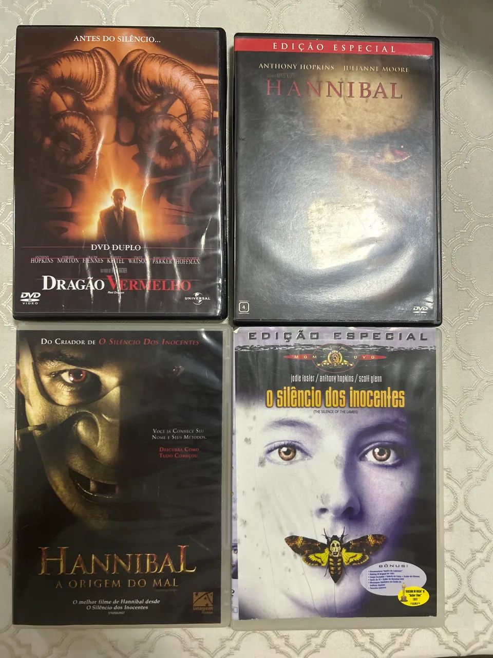 Dvds - Coleção Hannibal Lecter