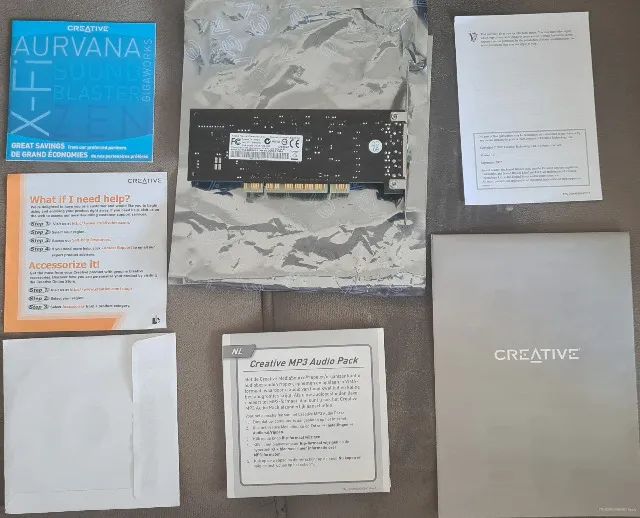 Placa De Som Creative Sound Blaster Audigy Se Completa - Foto 4
