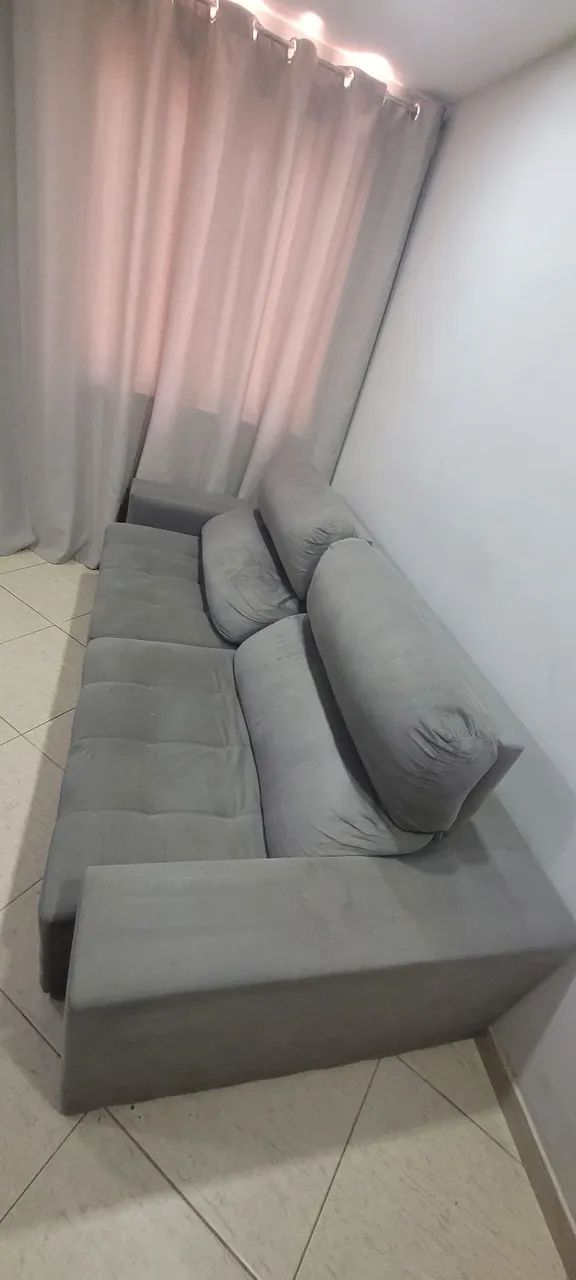 Sofá retrátil e reclinável 2.50m  - Foto 4