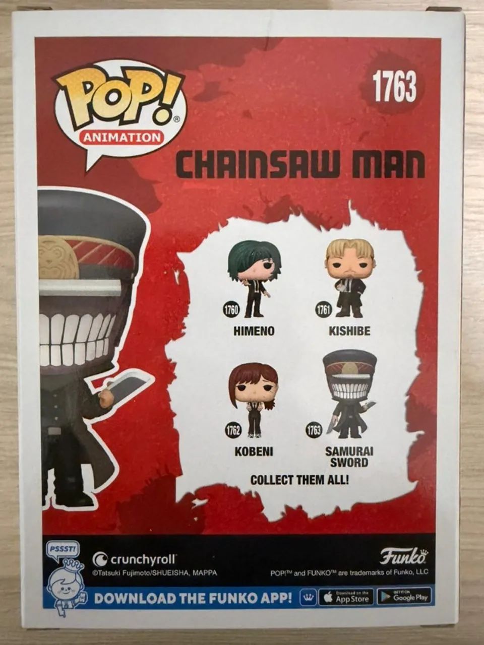 Funko Pop Chainsaw Man Samurai Sword 1763 - Foto 2